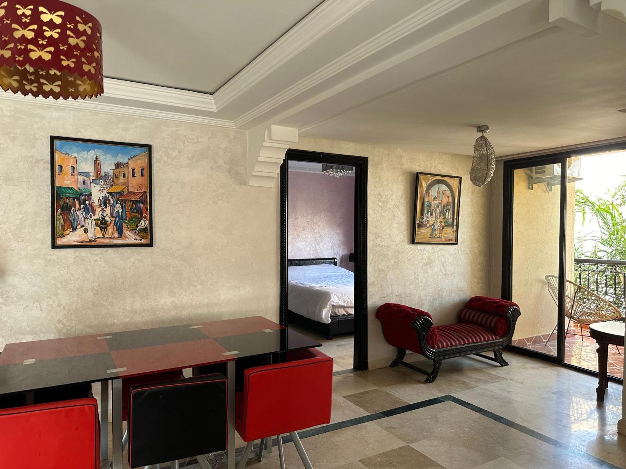 Deluxe Appartment With Pool Марракеш Экстерьер фото